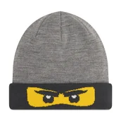 Czapki dla dzieci - Czapka LEGO Lwatony 710 22933 Szary - miniaturka - grafika 1