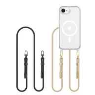 Etui i futerały do telefonów - Etui TECH-PROTECT FlexAir Chain MagSafe do Apple iPhone 16E Przezroczysty - miniaturka - grafika 1