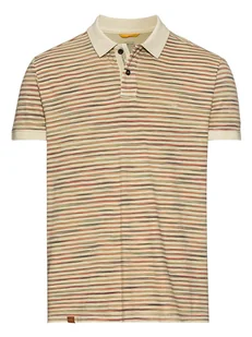 Camel Active Koszulka polo w kolorze jasnobrązowym - Koszulki męskie - miniaturka - grafika 1