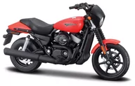 Kolekcjonerskie modele pojazdów - Maisto, Model motocykla Harley Davidson 2015 street 750 - miniaturka - grafika 1
