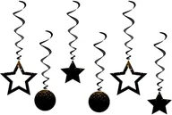 Sylwester - Dekoracja wisząca świderki Sparkling - 6 szt. - miniaturka - grafika 1
