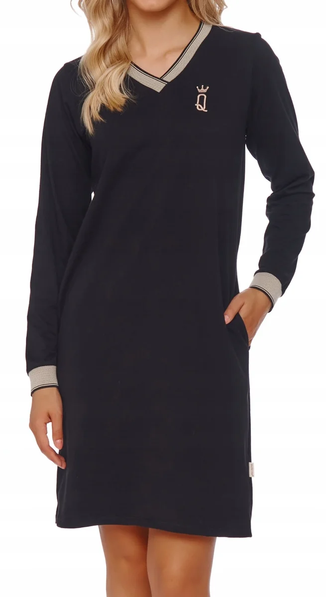 DOCTOR NAP KOSZULA DAMSKA TM.4534 - BLACK, S
