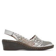 Sandały damskie - Sandały Comfortabel 720036-09 Szary - miniaturka - grafika 1