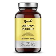 Suplementy naturalne - Panaseus Zdrowy Pęcherz - Dzika róża + Żurawina + Mniszek + Karczoch + Traganek + Mumio (50 kaps.) - miniaturka - grafika 1
