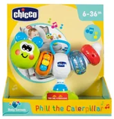 Zabawki interaktywne dla dzieci - Gąsienica zabawka na krzesełko do karmienia - Chicco - miniaturka - grafika 1