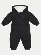 Kombinezony dla dzieci - Calvin Klein Jeans Kombinezon zimowy IN0IN00243 Czarny Regular Fit - miniaturka - grafika 1