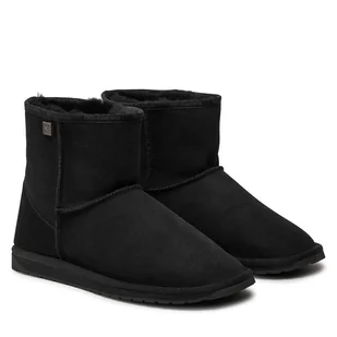Śniegowce EMU Australia Platinum Stinger Mini MP10003 Czarny - Buty zimowe męskie - miniaturka - grafika 1