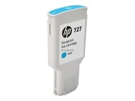 Tusze oryginalne - Tusz Hp 727 Cyan F9J76A 300ml - miniaturka - grafika 1