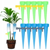 Inne akcesoria do nawadniania - Nawadniacz Do Kwiatów W Doniczkach Z Kranikami 10 Szt Mix Kolorów - miniaturka - grafika 1