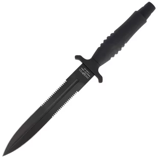 Nóż FOX Veleno Black Aluminium, Black Top Shield N690Co (FX-596 AF) - Noże - miniaturka - grafika 1