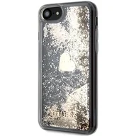 Etui i futerały do telefonów - Guess etui pokrowiec iPhone 7/8/SE 2020 /SE 2022 złoty GUE002073 - miniaturka - grafika 1