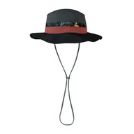 Czapki i chusty sportowe męskie - Kapelusz Buff Explore Booney Hat Okisa Black - miniaturka - grafika 1