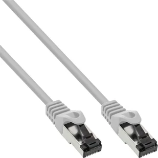 InLine InLine® Patch Cable S/FTP PiMF Cat.8.1 halogen free 2000MHz grey 2m - Patchcordy - miniaturka - grafika 1