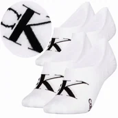 Skarpetki damskie - Calvin Klein Skarpetki Stopki 2 Pary 35-38 Ck Biały - miniaturka - grafika 1