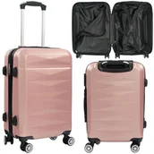 Torby podróżne - Walizka Artnico 34l 55x40x20 kabinowa golden rose - miniaturka - grafika 1