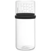 Pojemniki kuchenne - Brabantia Pojemnik kuchenny z miarką szary, 1 l - miniaturka - grafika 1