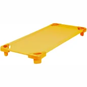 Łóżeczka i kojce - leżak dla dzieci King - żółty - miniaturka - grafika 1