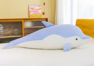 Maskotki i pluszaki - Maskotka Pluszowy Delfin Niebeiski 30 cm - miniaturka - grafika 1