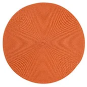 Obrusy i serwetki - Mata słomkowa 38 cm terakota - miniaturka - grafika 1