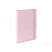 Teczki i skoroszyty - Vaupe TECZKA SKRZYDŁOWA Z GUMKĄ 40MM PAST.RÓŻ - miniaturka - grafika 1