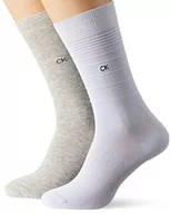 Skarpetki męskie - Calvin Klein Męskie skarpety Gradient Stripe, jasnoniebieskie, rozmiar uniwersalny, jasnoniebieski, jeden rozmiar - miniaturka - grafika 1