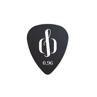 Openhagen StayWithMe Black 0.96mm - Zestaw 4 sztuk kostek gitarowych - Kostki gitarowe - miniaturka - grafika 1