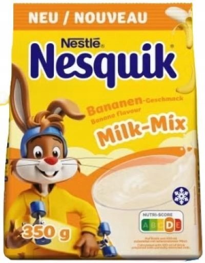 NESQUIK MILK-MIX O SMAKU BANANOWYM 350g z Niemiec