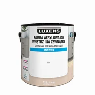 Emalie - Emalia akrylowa 2.5 l White Matowa Luxens - miniaturka - grafika 1