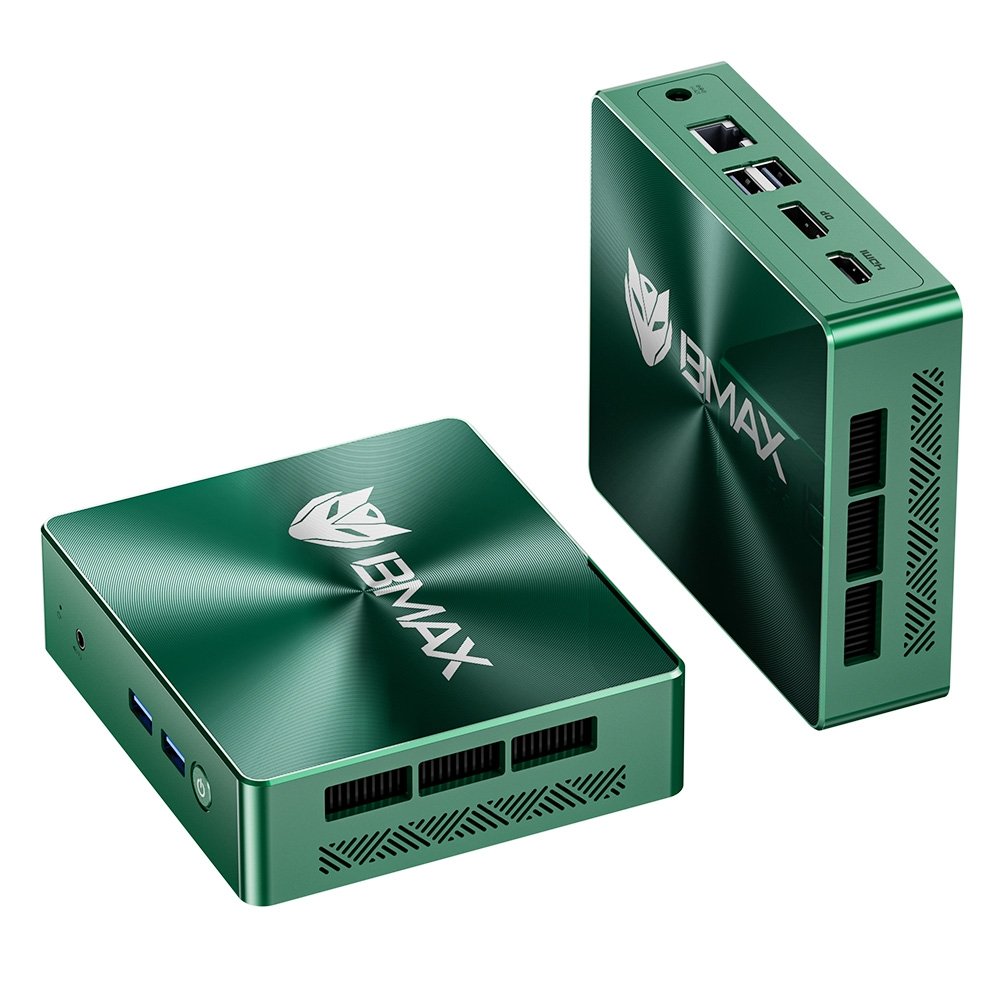 BMAX B6 Turbo Mini PC Intel Core i5-8257U 4 Cores Up to 3 9GHz 16GB DDR4 RAM 512GB SSD HDMI DP Dual 4K Display 4USB 3 0 1