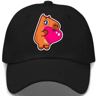 Czapki i chusty sportowe męskie - Czapka Z Daszkiem Dziecięca CUTE CAPIBARA Czarny Na Lato Różne Wzory - miniaturka - grafika 1