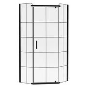 Kabiny prysznicowe - Kabina prysznicowa Kabri Conte Loft 90x90 cm BR-0245 - miniaturka - grafika 1
