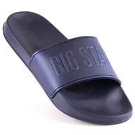 Buty sportowe męskie - Klapki basenowe piankowe Big Star M INT1906 (kolor Granatowy, rozmiar 42) - miniaturka - grafika 1