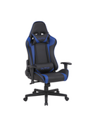 Fotele gamingowe - DUTZO Suzuka Krzesło gamingowe - Czarno-niebieski - Skóra PU - 100 kg SUZUKA-BBL - miniaturka - grafika 1