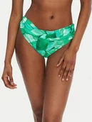 Stroje kąpielowe - Seafolly Dół od bikini Secret Garden 44320-220 Zielony - miniaturka - grafika 1