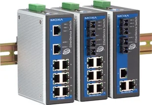Moxa EtherDevice™ Switch EDS-408A, Multi Mode, SC Connector x 2 Zarządzany EDS-408A-MM-SC - Switche - miniaturka - grafika 1