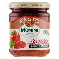Sosy w słoikach - Monini SOS PESTO ROSSO 190G 190G - miniaturka - grafika 1