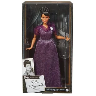 Mattel lalka Barbie Inspirujące Kobiety Ella Fitzgerald - Lalki dla dziewczynek - miniaturka - grafika 1