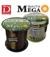 Żyłki wędkarskie - Dragon Żyłka MegaBaits Carp Mono 0.18mm/600m - miniaturka - grafika 1