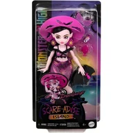 Lalki dla dziewczynek - Lalka MONSTER HIGH Wyspa Straszy-raj Draculaura HRP66 - miniaturka - grafika 1