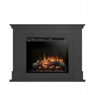 Kominki elektryczne - KOMINEK ELEKTRYCZNY LUENA 28" XHD CZARNY - miniaturka - grafika 1