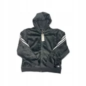 Bluzy męskie - Rozpinana bluza męska kaptur ADIDAS H47896 XXL - miniaturka - grafika 1