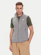 Kamizelki męskie - The North Face Kamizelka Glacier NF0A8DQN Szary Regular Fit - miniaturka - grafika 1