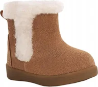 Śniegowce damskie - UGG ŚNIEGOWCE DZIECIĘCE Z NATURALNEJ SKÓRY Z FUTERKIEM 16 6cA - miniaturka - grafika 1