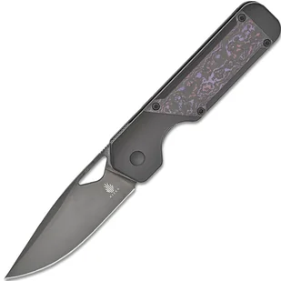 Kizer Militaw Titanium Fatcarbon S45VN Ki3634A2 - Scyzoryki - miniaturka - grafika 1