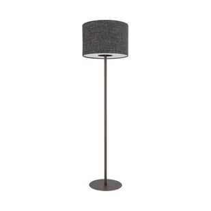 Lampa podłogowa z ciemnym tkaninowym abażurem 11663 z serii AMARELA - Lampy stojące - miniaturka - grafika 1
