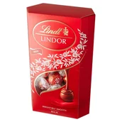 Bombonierki i czekoladki - Lindt Czekoladki Lindor Milk Cornet 337g CZEK1039 - miniaturka - grafika 1