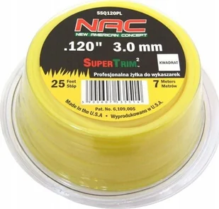 NAC Żyłka tnąca 3 mm - Akcesoria do kos i kosiarek - miniaturka - grafika 1