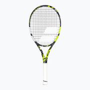Tenis ziemny - Rakieta tenisowa dziecięca Babolat Pure Aero Junior 26 grey/yellow/white - miniaturka - grafika 1