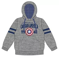 Bluzy dla chłopców - ARTESANIA CERDA Chłopięca bluza z kapturem Sudadera Con Capucha Avengers, szary (szary C13), 8 Lat - miniaturka - grafika 1