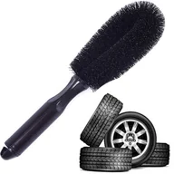 Akcesoria do mycia samochodu - SKUTECZNA SZCZOTKA DO MYCIA FELG KÓŁ KOŁPAKÓW 30 cała czarna - miniaturka - grafika 1